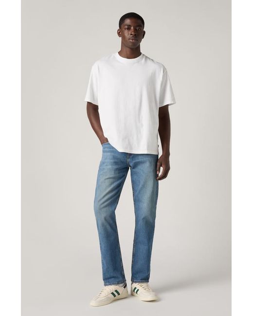 Levi's Blue 502 Taper Jeans for men