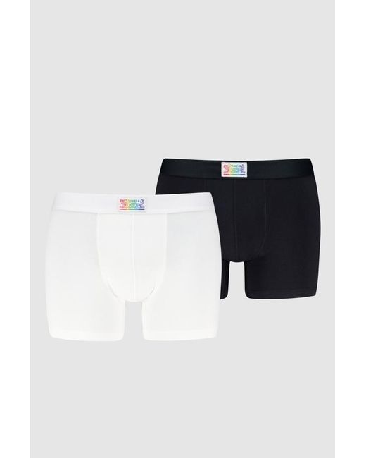 Levi's Pride Boxer Brief 2 Pack in het Black voor heren
