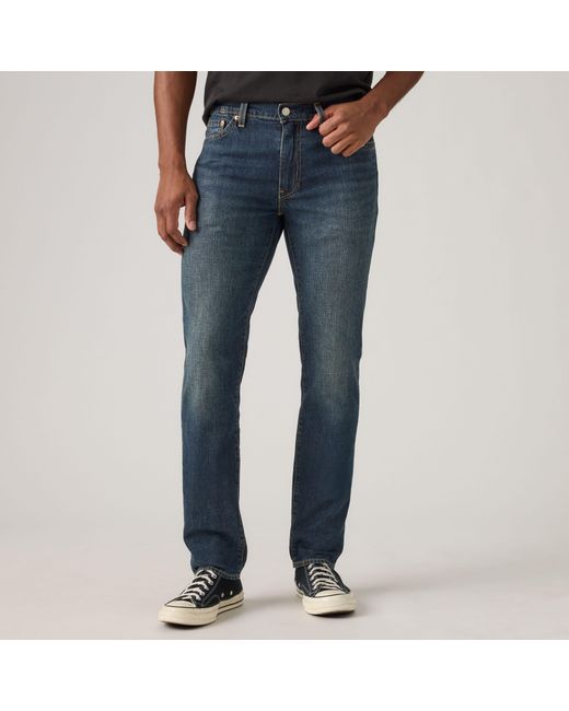 Levi's Green 511 Slim Linen+ Denim Jeans for men