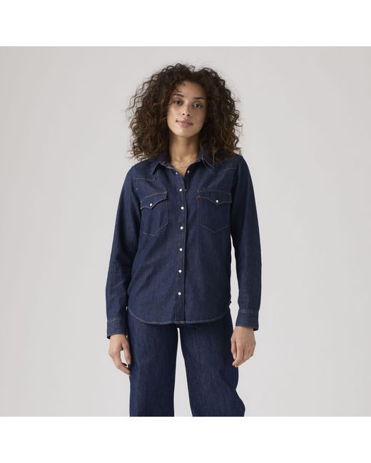 Levi's Het Ultimate Western Overhemd in het Black