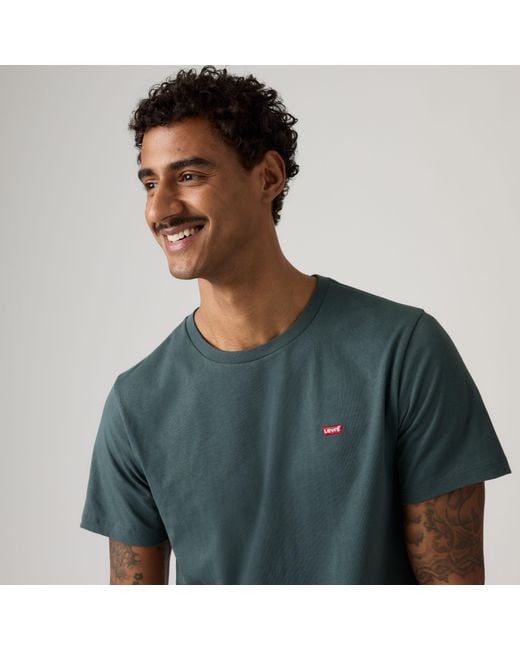 Levi's Green Classic Housemark Tee for men