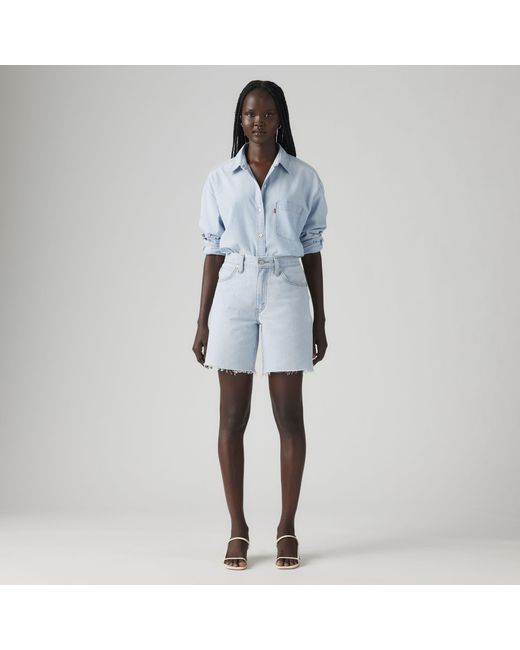 Levi's Blue 94 Baggy Shorts