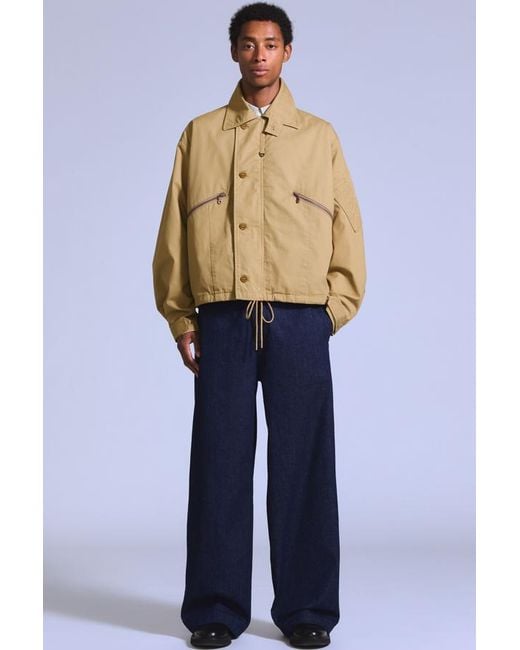 Levi's Blue Wide Leg Flyer Jeans for men