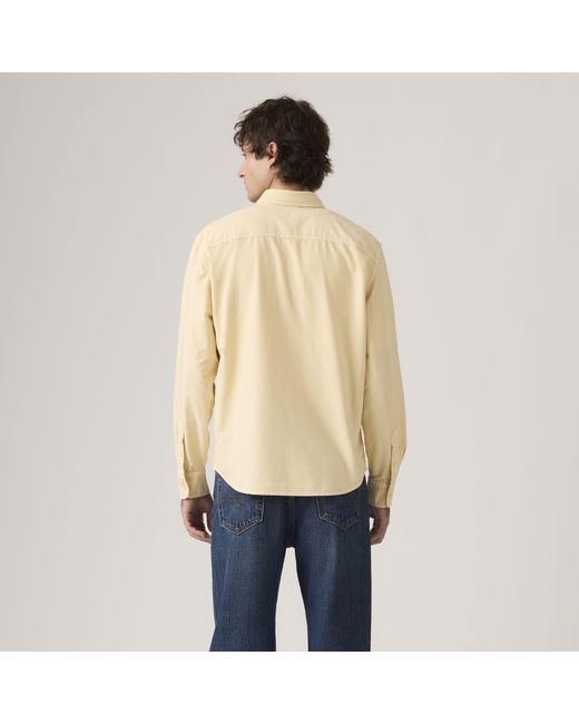Levi's Authentic Overhemd Met Knopen in het Natural voor heren