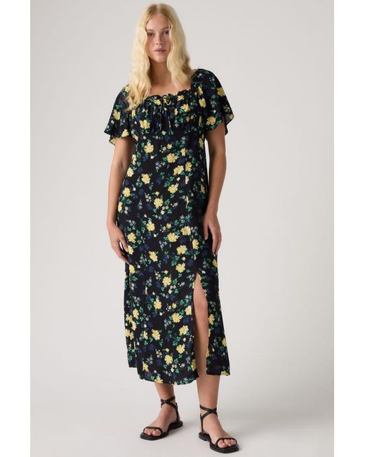 Levi's Amara Column Midi Jurk in het Multicolor