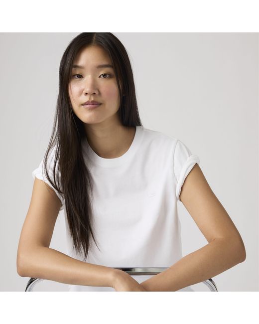Levi's White Favorite Cotton Tee