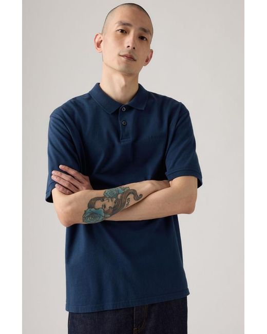 Polo Authentic Levi's pour homme en coloris Blue