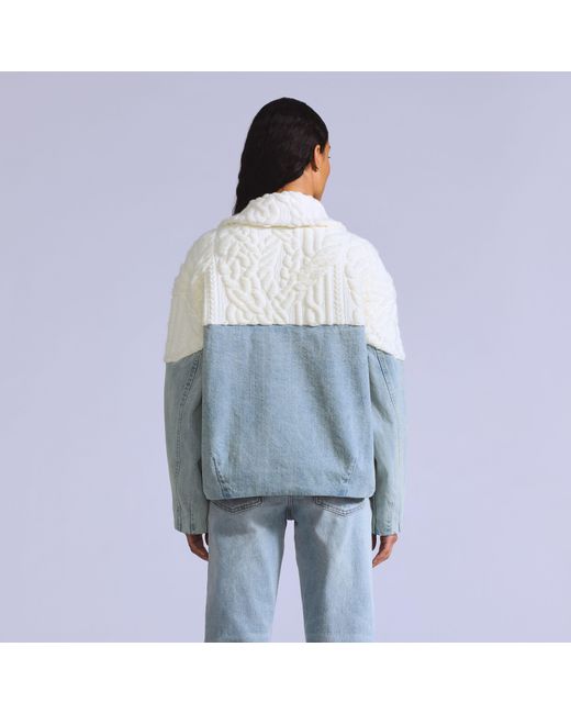 Levi's Aran Trucker Jacket in het Blue