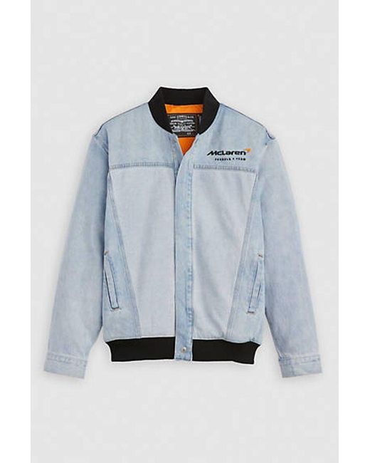 LEVI'S® X MCLAREN TRACK ージャケット ライトインディゴ Chaqueta Trucker X Mclaren Racing Track Levi's de hombre de color