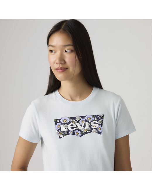 Levi's White Graphic Perfect Tee