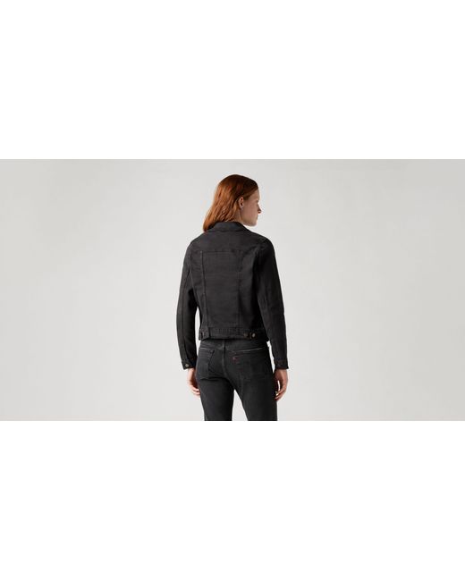 Levi's Het Original Truckerjack in het Black