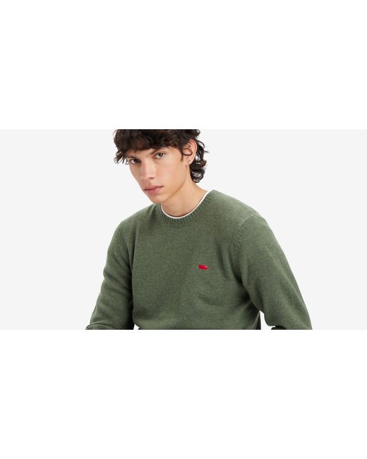 Levi's Original Housemark Sweater in het Black voor heren