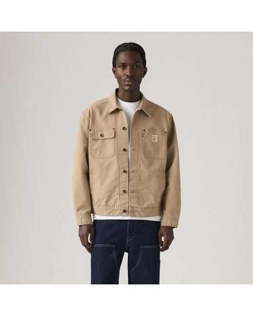 Levi's Sunrise Trucker Jacket in het Natural voor heren