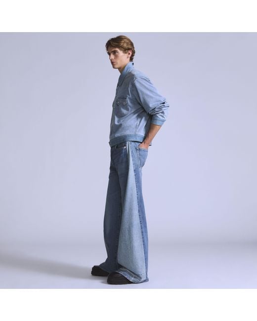 Levi's Blue 1980's 501 Customized Jeans for men