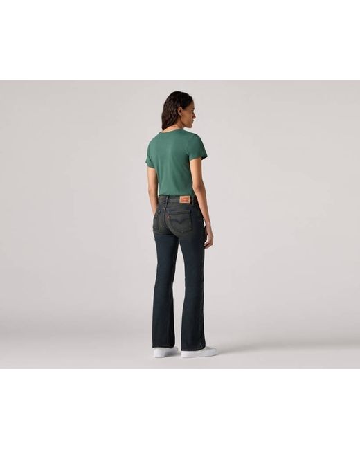 Levi's Superlow Bootcut Jeans in het Green