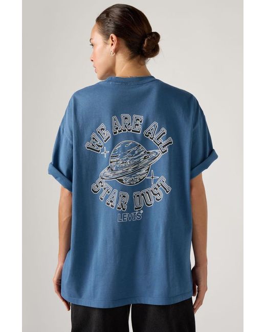 Graphic Short Stack Tee Levi's de color Blue