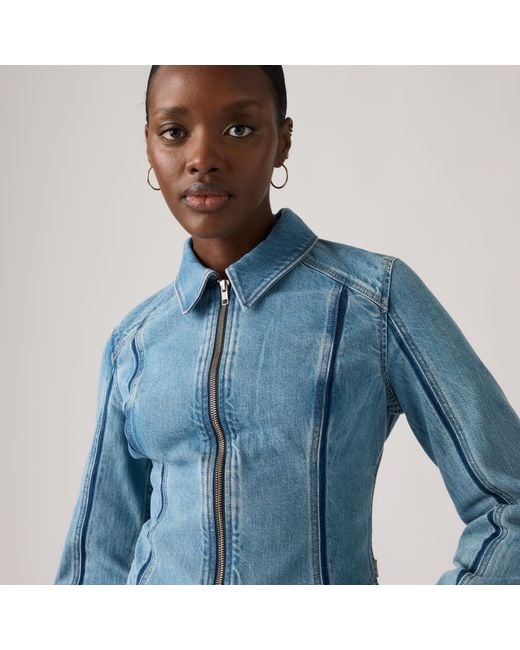 Chaqueta Trucker Shadow Seamed Levi's de color Blue