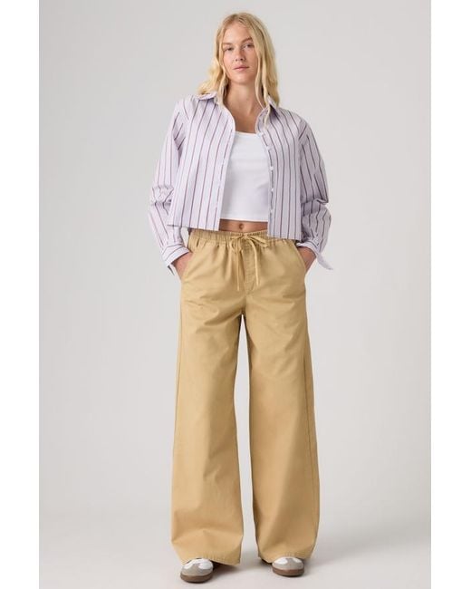 Levi's Natural Essential Wide Leg Pants