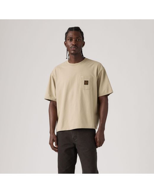 Workwear Pocket Tee Levi's de hombre de color Natural