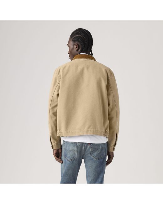Mechanics Full Zip Jacket Levi's de hombre de color Natural
