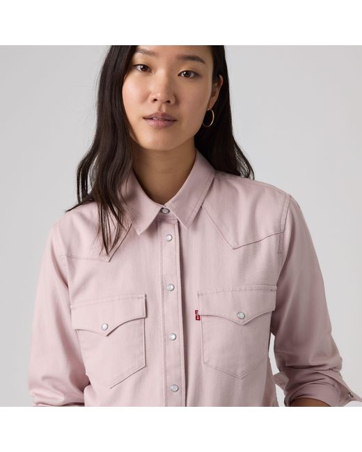 Levi's Pink Ultimate Western Shirt