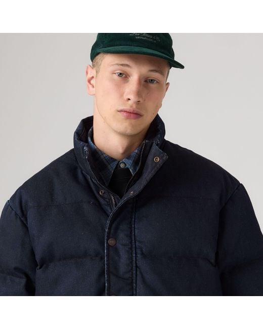 Outerlane Puffer Jacket Levi's de hombre de color Blue