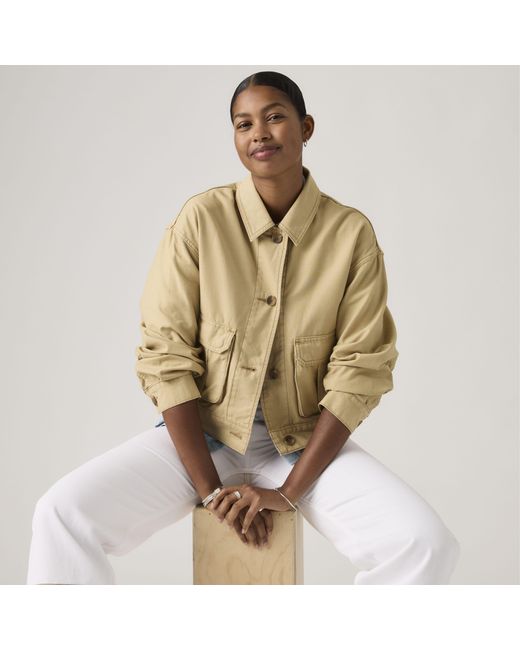 Levi's Natural Marlowe Utility Heritage Jacket