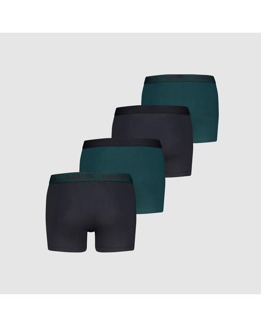 Patch Boxer Brief 4 Pack Levi's de hombre de color Black