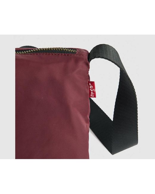 Borsa A Tracolla Piccola Ali di Levi's in Red da Uomo