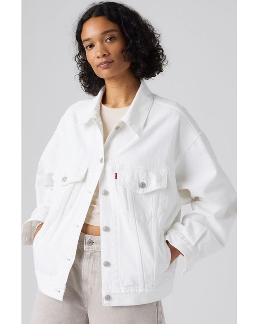 Levi's White '90S Trucker Jacket