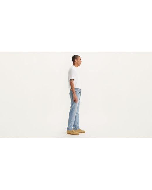 Levi's Blue 502 Taper Jeans for men