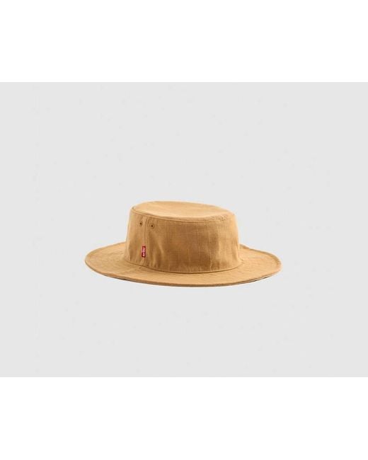 Levi's Bucket Hat Met Trekkoord in het Blue voor heren