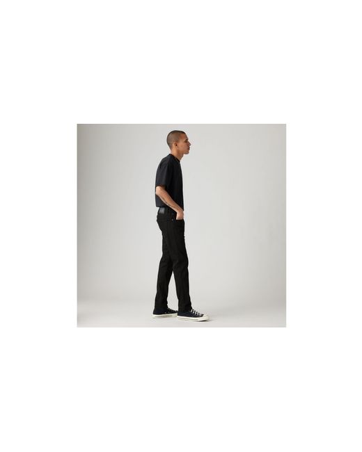 Levi's 512 Slim Taper Jeans in het Black voor heren