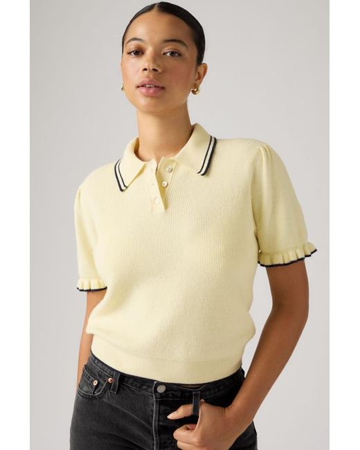 Levi's Natural Supersoft Summer Short Sleeve Polo
