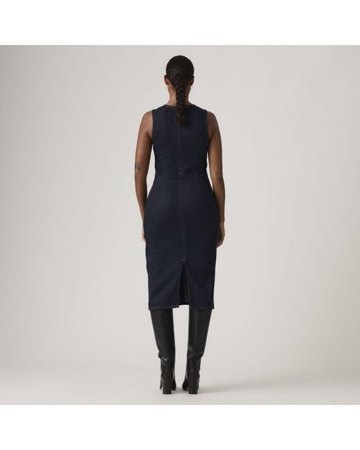 Levi's Column Jurk in het Blue