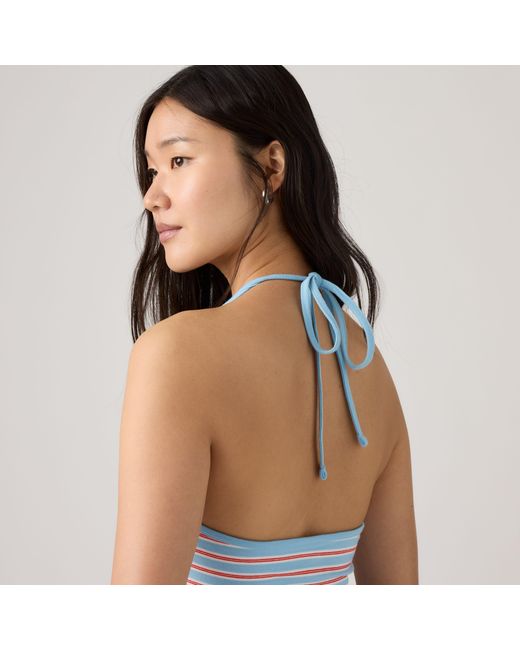 Levi's Ella Haltertop in het White
