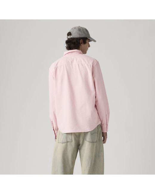 Levi's Authentic Overhemd Met Knopen in het Pink voor heren