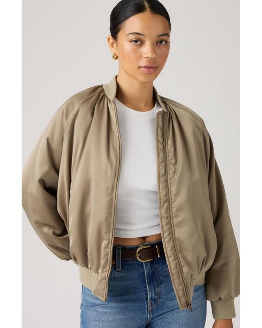 Levi's Brown Ruth Bomber Jacket