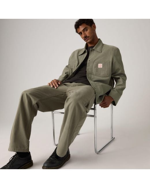 Levi's Green Berkley Chore Coat for men