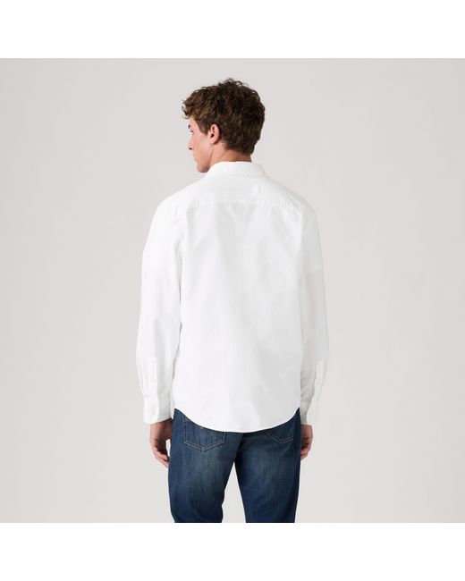 Levi's Authentic Overhemd Met Knopen in het White voor heren