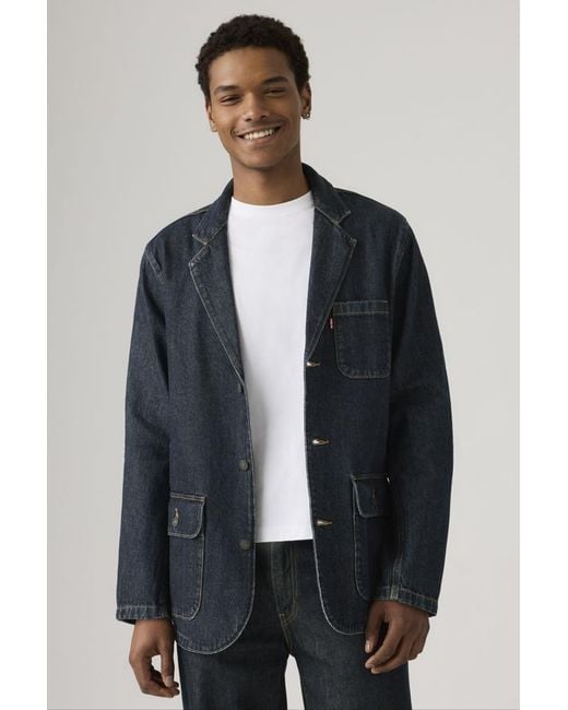 Levi's Blue Presidio Blazer for men