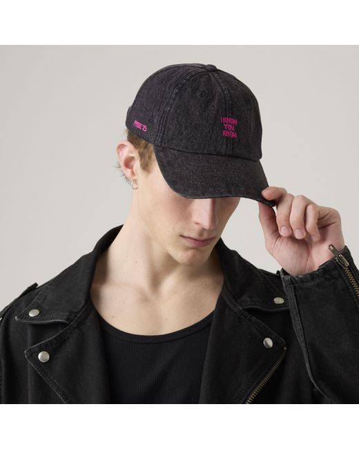 Levi's Black Pride Essential Cap for men