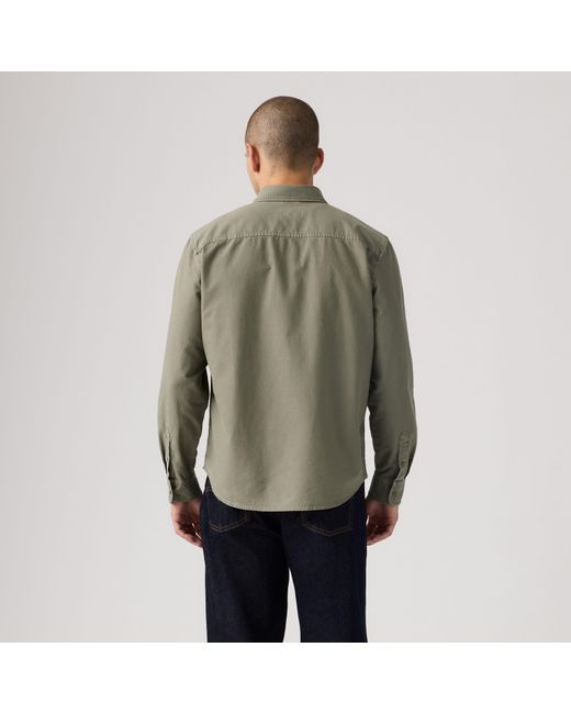Levi's Authentic Overhemd Met Knopen in het Gray voor heren