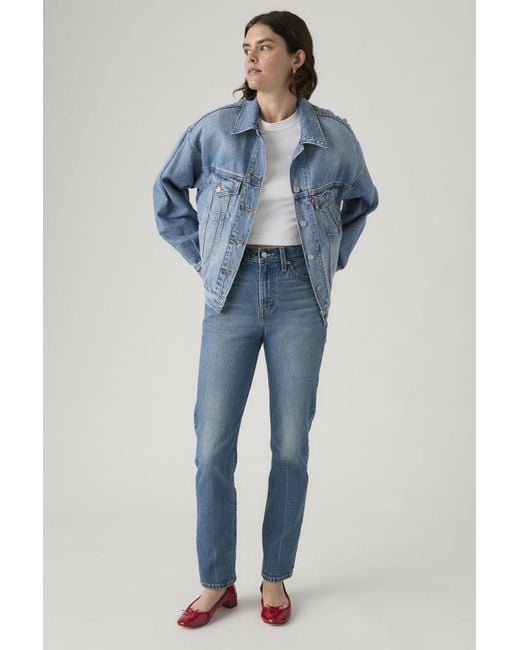 Levi's Blue Wedgie Slim Jeans