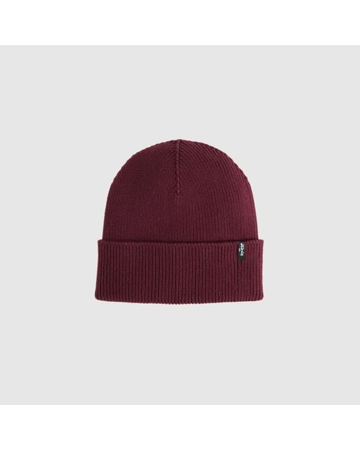 Levi's Black Essential Beanie for men