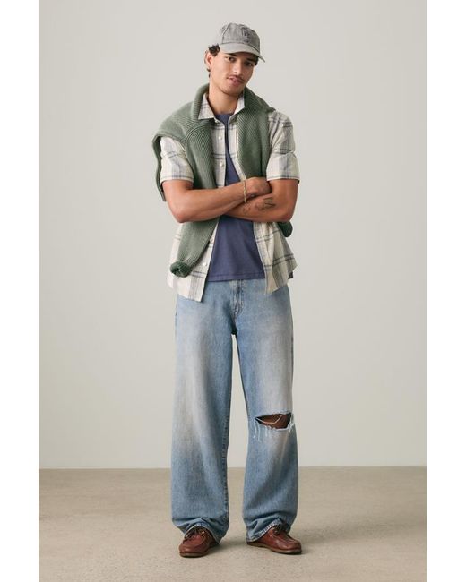 Levi's Gray 578 Baggy Jeans for men