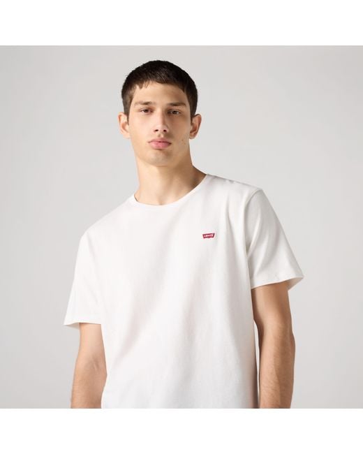 Levi's Original Housemark T Shirt in het Black voor heren