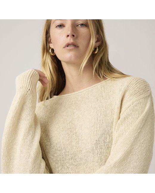 Levi's Natural Laetitia Boucle Sweater