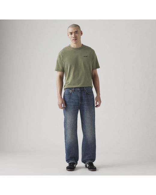 Levi's Blue 565 Loose Straight Jeans for men