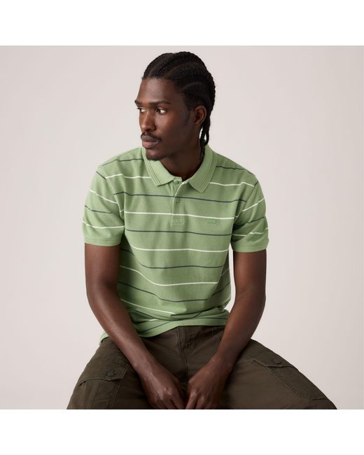 Levi's Green Original Polo for men